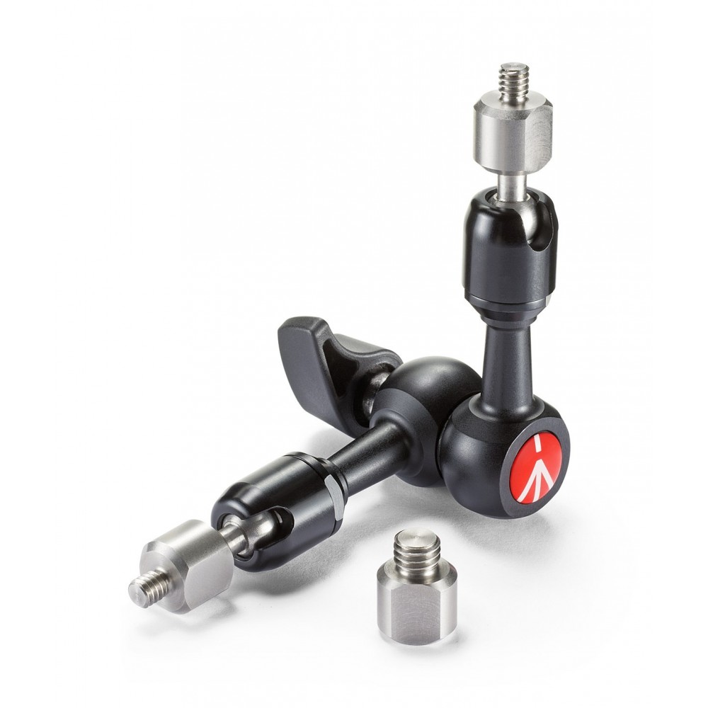 Variabler Mikro-Friktionsarm mit austauschbaren Aufsätzen Manfrotto - Professionelles Set mit variablem Reibungsarm
Massives