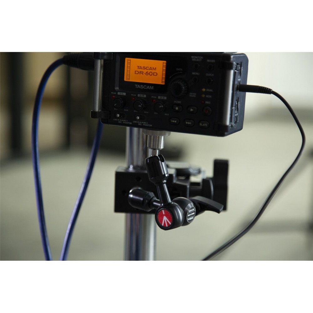 244 Micro Arm mit Arri Style Adapter Manfrotto - Perfekt für Kamera-Rigs, Stative und externe Monitore
Auswechselbarer Adapter 244 Micro Arm mit Arri Style Adapter Manfrotto - Perfekt für Kamera-Rigs, Stative und externe Monitore
Auswechselbarer Adapter