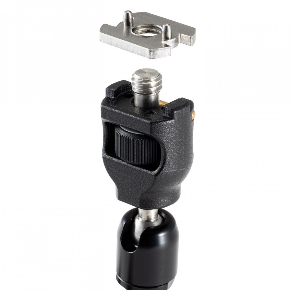 244 Micro Arm mit Adapter im Arri-Stil Manfrotto - Perfekt für Kamera-Rigs, Stative und externe Monitore Austauschbare Adapter S