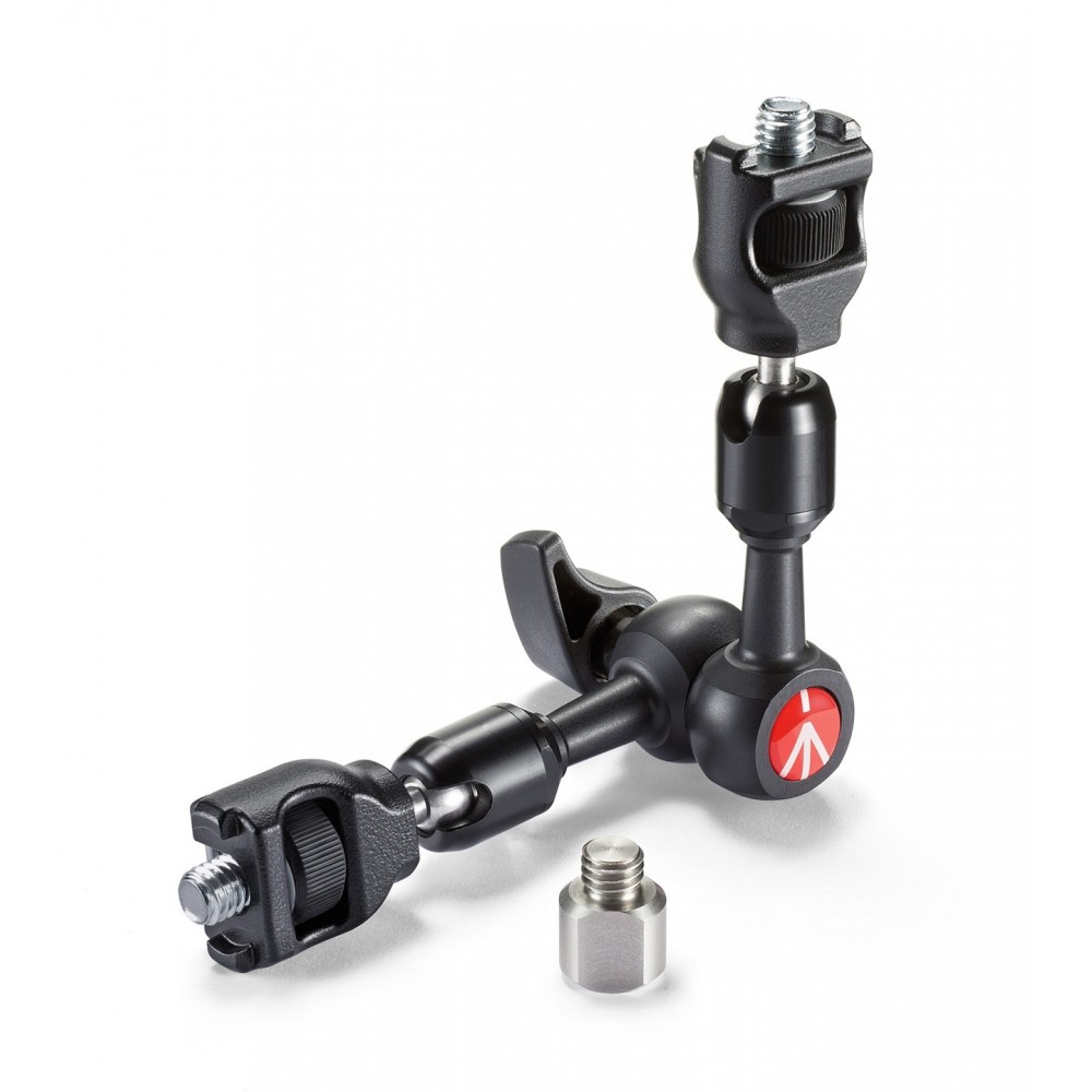 Mikroarm mit variabler Reibung und Anti-Rotations-Befestigungen Manfrotto - Professionelles Arm-Kit mit variabler Friktion Solid