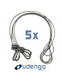 Safety Wire Set Udengo - 
5x Safety Cable (2mm) in the length of your choice
Reliable protection for your valuable equipment
Hig