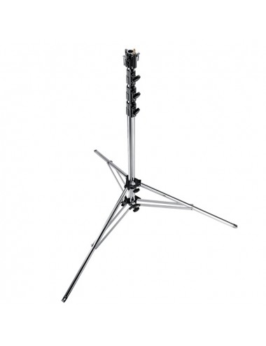 Steel Super Stand Manfrotto - 

Stable and secure with double leg bracing
Comes with handy universal head type, socket and stud
