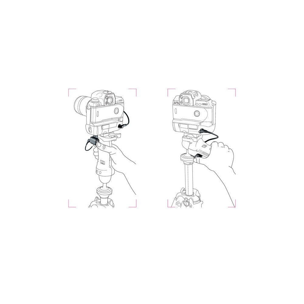 Handauslöser Manfrotto - 
 Manfrotto Druckknopf für Drahtauslöser
 1