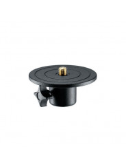 5/8'' Vermessungsstativ-Adapter Manfrotto - 
Macht Stative kompatibel mit dem Standardsystem der Vermessungsindustrie
Unten:
