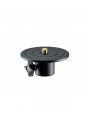 5/8'' Vermessungsstativ-Adapter Manfrotto - 
Macht Stative kompatibel mit dem Standardsystem der Vermessungsindustrie
Unten: