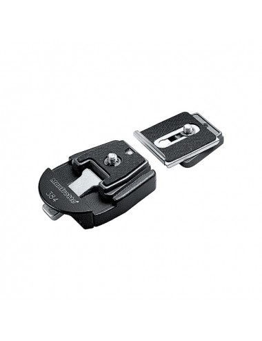 Taubenschwanzplatten-Adapter Manfrotto - 
Schnellwechselsystem mit "Schwalbenschwanz"-Design
Kompakt und leicht
2 Platten