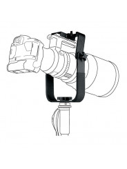 Long Lens Monopod Bracket Manfrotto - 
Developed for use with very long lenses on monopods
Friction base enables the bracket to 