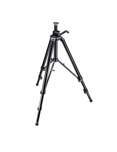 Aluminium Pro Getriebestativ mit Getriebesäule – Schwarz Manfrotto - Innovatives Center-Base-Struktursystem für Zuverlässigkeit 