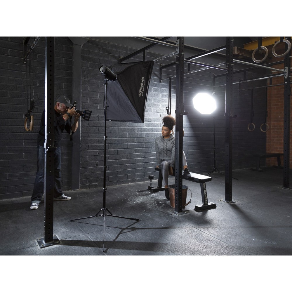 Nano Plus Stativ Manfrotto - Beeindruckende 4kg NutzlastPerfekt für tragbare BeleuchtungsausrüstungenKompakte 52cm gefaltete