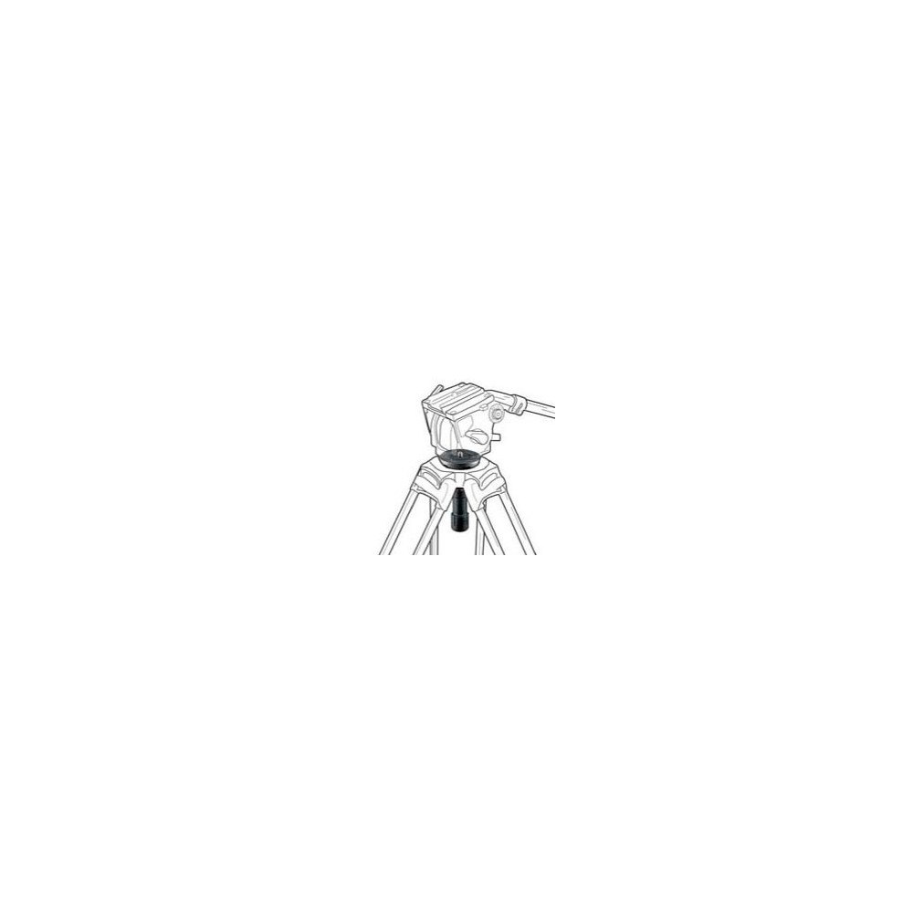 75mm Half Ball Short Manfrotto - 75mm Half Ball with Short Handle for 529B Hi Hat 6