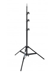 Baby Stand 30 Black 300 cm/118 in Alu Triple Riser Avenger - 
Load capacity: 10 kg/22 lbs., Max Height: 300 cm/118.1''
Aluminium