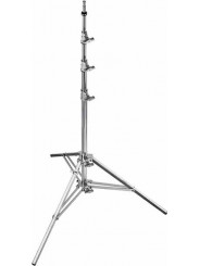 Baby Stand 40 Silber 400cm/157in Stahl Dreifacherhöhung Avenger - Belastbarkeit: 9 kg/19,8 lbs., Max. Höhe: 400 cm/157,5'' Ständ