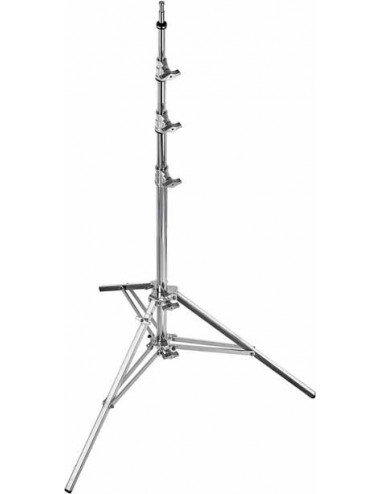 Baby Stand 40 Silver 400cm/157in Steel Triple Riser Avenger - 
Load capacity: 9 kg/19.8 lbs., Max Height: 400 cm/157.5''
Chrome 