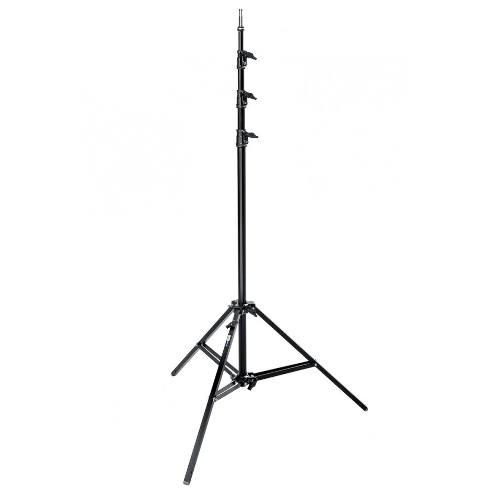 Baby Stand 45 Black 450 cm/178 in Alu Triple Riser Avenger - 
Load capacity: 10 kg/22 lbs., Max Height: 450 cm/177.2''
Aluminium