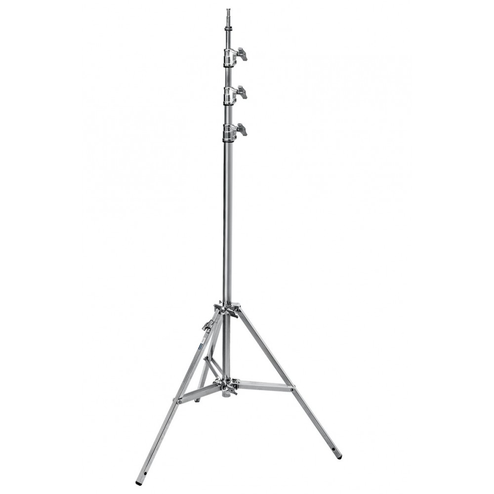 Baby Stand 45 Sil 450 cm/178 in Steel Triple Riser Avenger - 
Load capacity: 9 kg/19.8 lbs., Max Height: 450 cm/177.2''
Chrome p