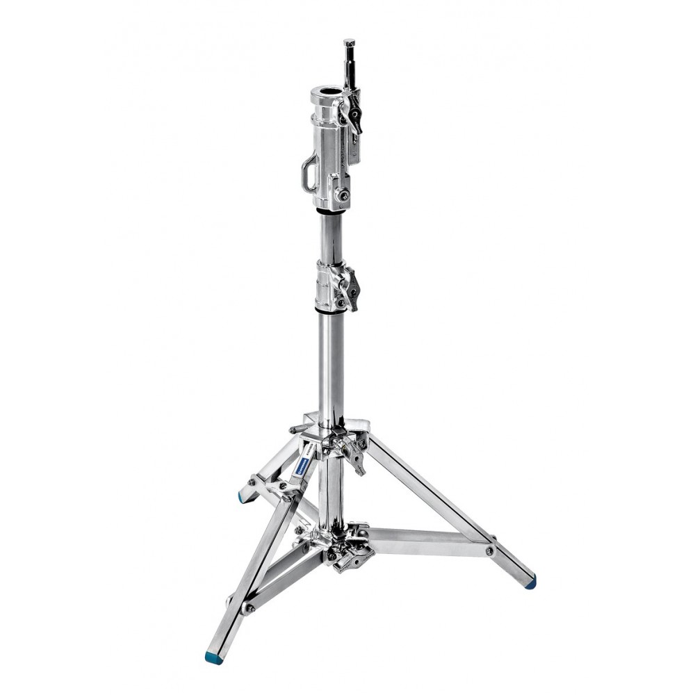 Combo Stand 10 Steel Avenger - Tragfähigkeit: 30kg
1 Nivellierfuß
Verchromter Stahlständer 
Geliefert mit T-Top
Maximale Höhe: