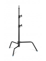 C-Stand Feste Basis Schwarz 20'' 180cm/69in Basis & Säule Avenger - 20-Zoll-C-Ständer mit kurzem Standfuß und fester Basis aus s