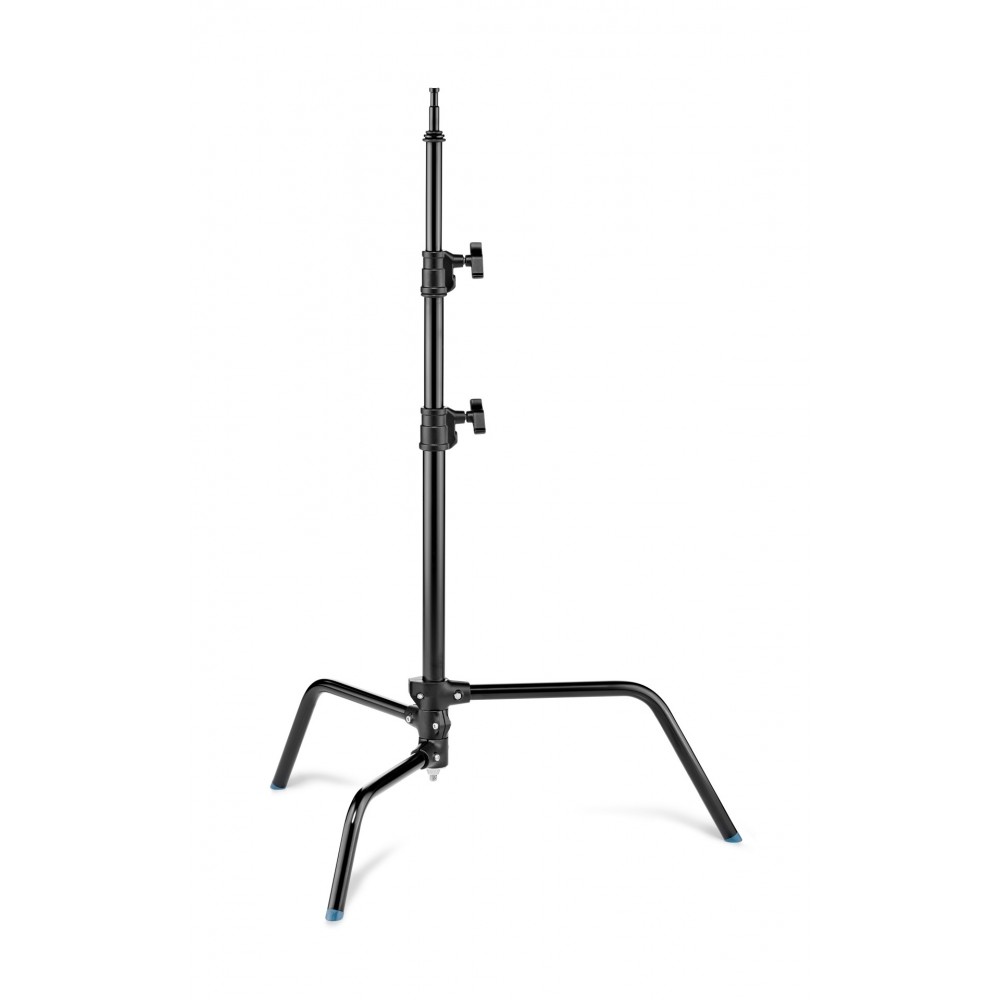 C-Stand Feste Basis Schwarz 20'' 180cm/69in Basis & Säule Avenger - 20-Zoll-C-Ständer mit kurzem Standfuß und fester Basis aus s