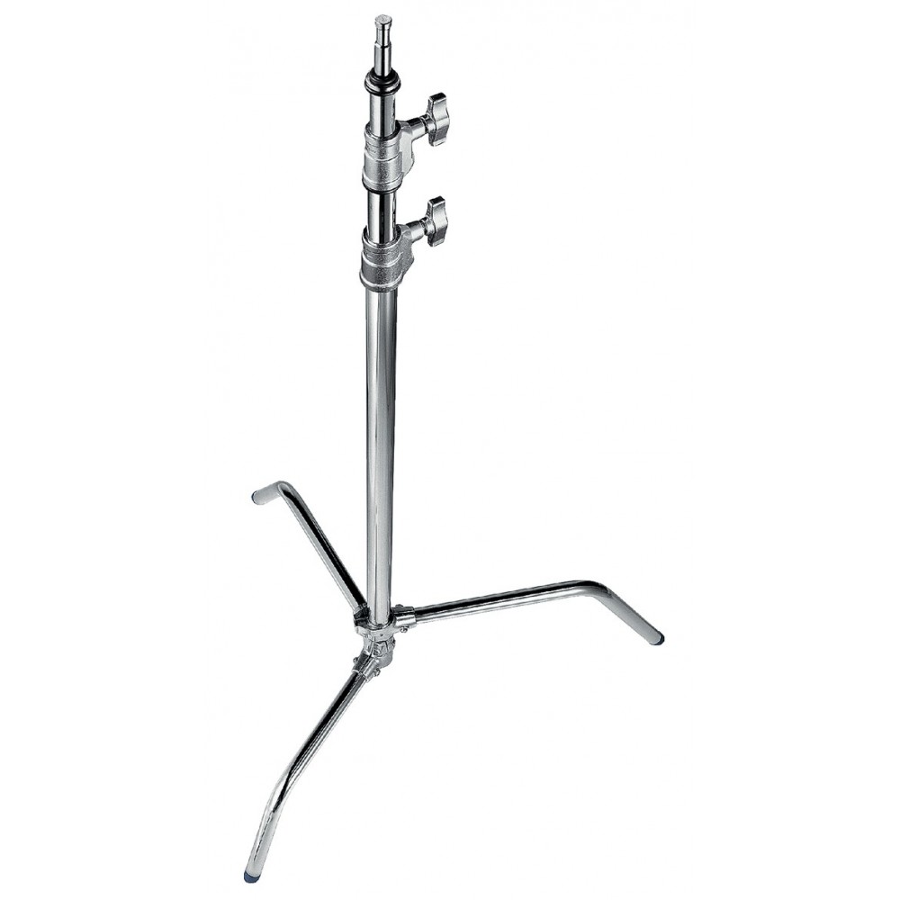 C-Stand Feste Basis 30 Zoll 250 cm/8,3 Fuß Basis und Säule Avenger - 30-Zoll-C-Ständer mit Standard-/fester Basis aus schwarzem 