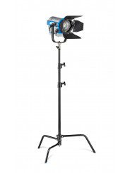 C-Ständer mit festem Fuß 30'' Blk 250cm/8.3' Fuß & Säule Avenger - 
30'' Standard/Feststehender C-Ständer aus schwarzem