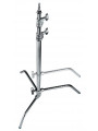 C-Stand Sliding Leg 30'' CS 250cm/8.3' Base & Column Avenger - 
30'' Lazy-Leg/Levelling Leg C-stand in silver chrome steel.
Slid