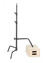C-Ständer Schiebebein 30'' Blk 2.5m/8.3' Basis & Säule Avenger - 
30'' Lazy-Leg/Levelling Leg C-Ständer aus schwarzem
