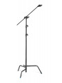 C-Stand Turtle Base Blk 40'' 300cm/9.8' w/Grip Head, Arm Avenger - 40'' Turtle Base C-Stand Kit, mit C-Stand aus schwarzem Chrom