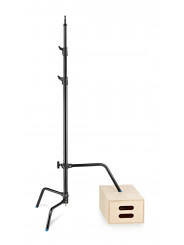 C-Stand Sliding Leg 40'' Blk 3.3m/10.8' Avenger - 
40'' Lazy-Leg/Levelling Leg C-stand in black chrome steel.
Rocky Mountain leg