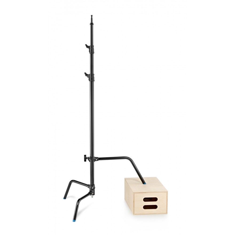 C-Ständer Schiebebein 40'' Blk 3.3m/10.8' Avenger - 
40'' Lazy-Leg/Levelling Leg C-Ständer aus schwarzem Chromstahl.
Rocky