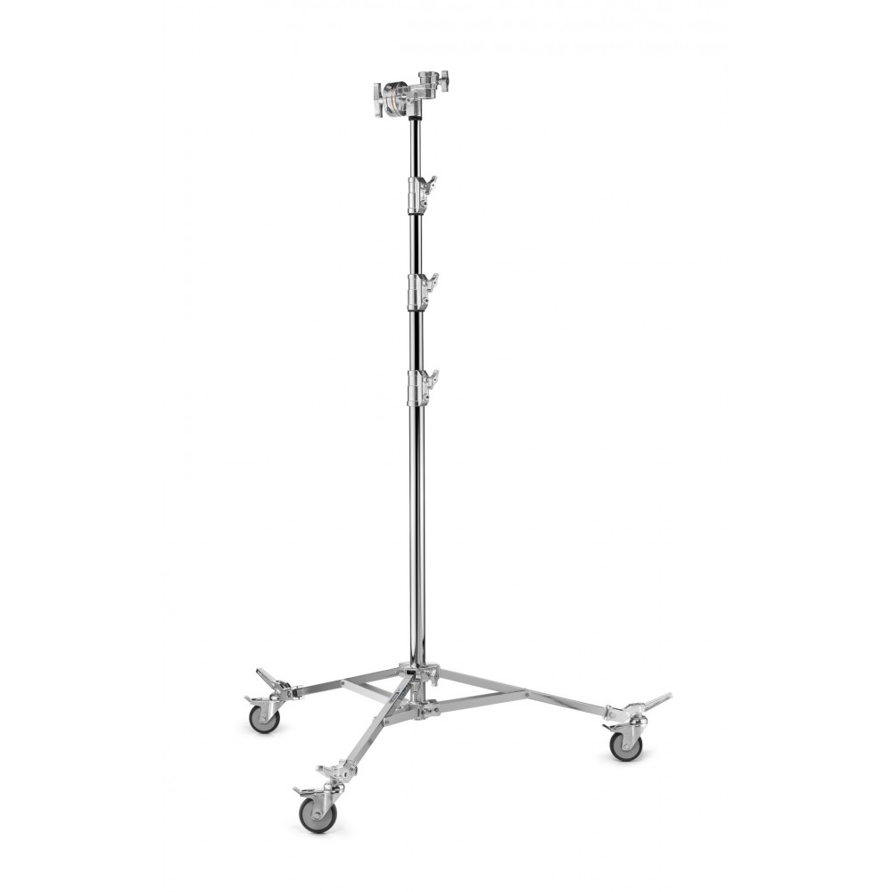 Overhead Stand 43 CS Medium Roller St 3R 4.3m/14.1' Avenger - 
Silver Overhead Stand with built-in grip head &amp; junior receiv