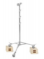 Overhead Stand 43 CS Medium Roller St 3R 4.3m/14.1' Avenger - 
Silver Overhead Stand with built-in grip head &amp; junior receiv