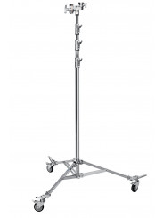 Overhead-Ständer 58 Stahl mit gebremsten Rädern Avenger - 
Ständer mit 4 Sektionen und 3 Tragegurten
Ständer aus verchromtem