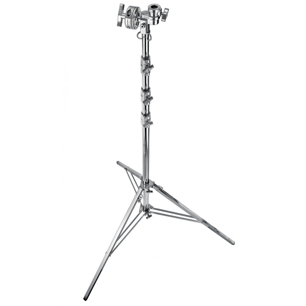 Overhead Stand 65 CS Large Wide Base 4R 6.5m/21.3' Avenger - 
Silver Overhead Stand with built-in grip head &amp; junior receive