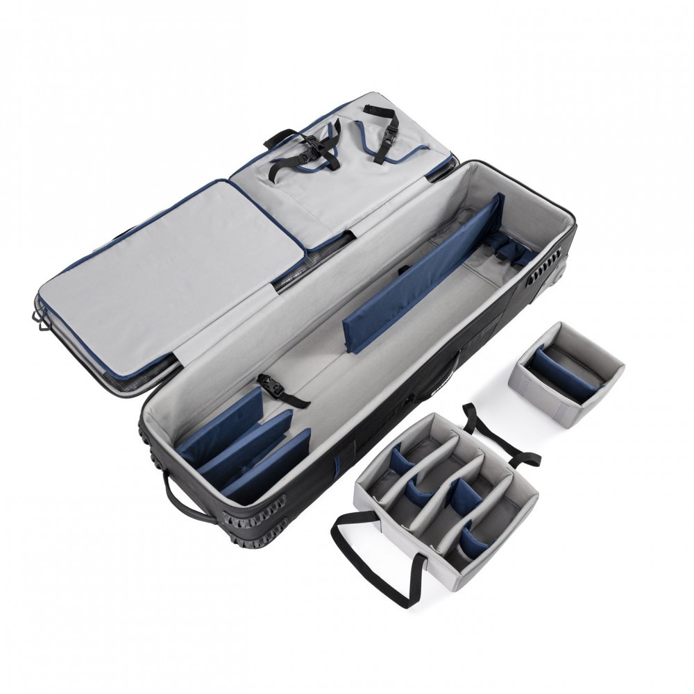 Dreifach-C-Rollenkoffer für abnehmbare C-Ständer und Zubehör Avenger - 
Für den Transport von bis zu drei