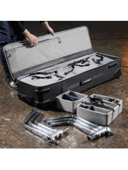 Dreifach-C-Rollenkoffer für abnehmbare C-Ständer und Zubehör Avenger - 
Für den Transport von bis zu drei