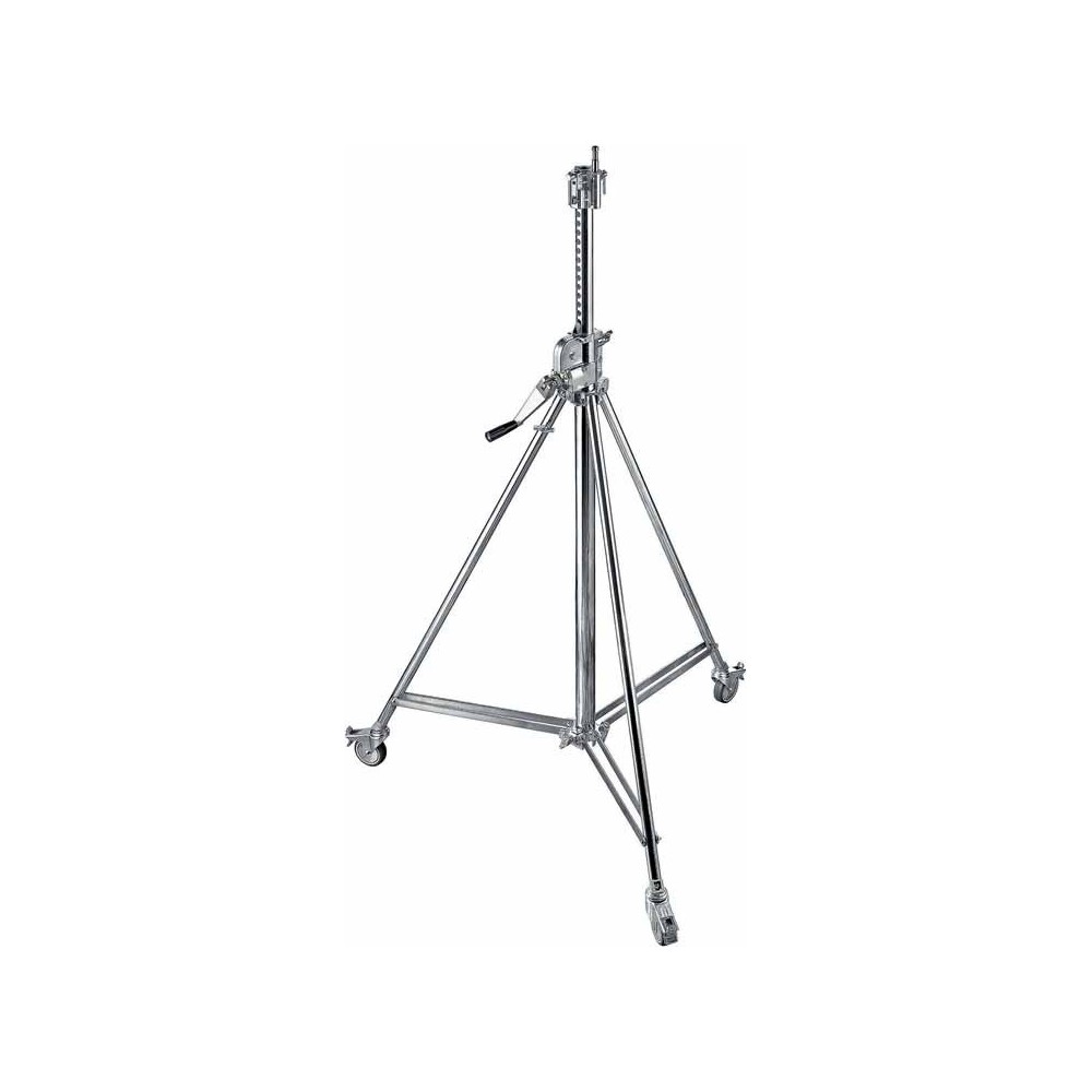 Wind Up Stand CS 260cm/102in 1 Riser, Braked Wheels Avenger - 
Avenger's smallest junior wind up stand with universal top.
Steel