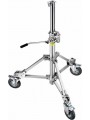 Strato Safe Crank-Up Stand 1 R Hard Wheels, Braked Avenger - 
Aluminium legs and chrome steel column.
80 mm/ 3.14'' Braked wheel