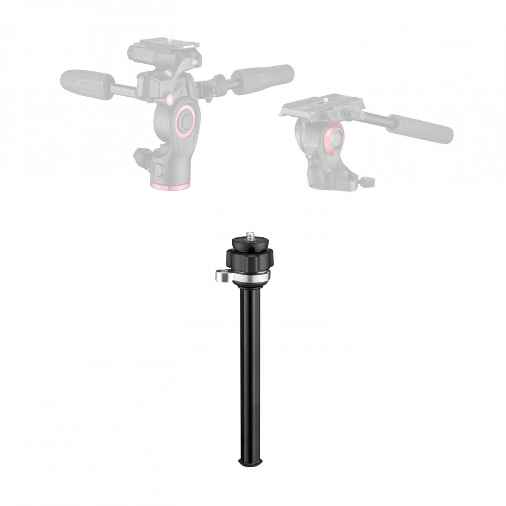 Befree Levelling Column Manfrotto - 
Turns your Befree tripod into a smart travel tripod
Allows you to quickly level your photo 