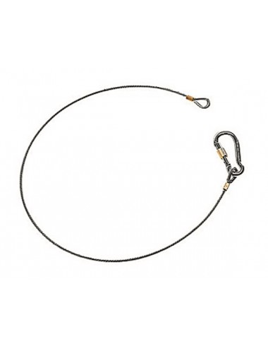 Sicherheitskabel, 70cm/27.6in Rigging m/Schraubverschluss 5mm Ø Manfrotto - 
Sicherheitskabel mit Verschlusskarabiner
50 kg/