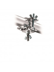 Ösenkupplung MP mit M12-Schraube und Mutter, 42-52mm/1.65-2.04''Ø Avenger - 
Hergestellt aus Aluminium in silberner