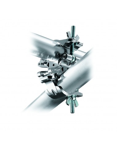Ösenkupplung MP mit Baby-Empfänger, 42-52mm/1.65-2.04inØ Avenger - 
Verbundene Zwillings-MP-Kupplungen, frei schwenkbar in