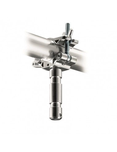 Ösenkupplung LP-Klemme mit 28mm/1 1/8'' Zapfen, 48-52mm Ø Avenger - 
Hergestellt aus Aluminium in silberner