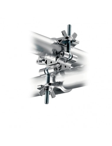 Ösenkupplungsklemme LP Twin, fest, 48-52mm Ø Avenger - 
Maximale Last: 300kg
Zwillings-Kupplung
90° fest
 1