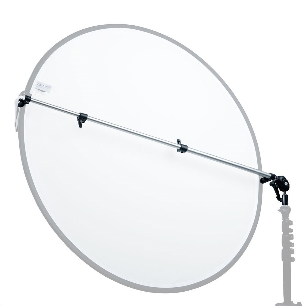 Universal Bracket For 50cm - 1.2m Collapsible Reflectors Lastolite by Manfrotto - 
Collapsible and reversible
Allows to hold the