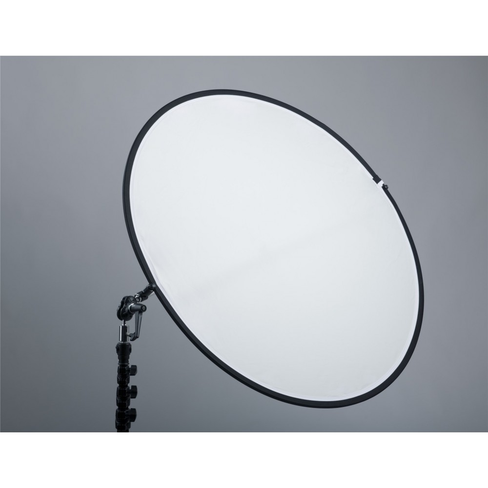 Universal Bracket For 50cm - 1.2m Collapsible Reflectors Lastolite by Manfrotto - 
Collapsible and reversible
Allows to hold the