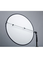 Universal Bracket For 50cm - 1.2m Collapsible Reflectors Lastolite by Manfrotto - 
Collapsible and reversible
Allows to hold the