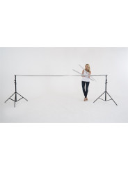 Solo Background Support Extension 2m Lastolite by Manfrotto - 
Single user operation
Unique pivoting cross bar
Safe and easy way