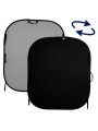 Lastolite 1.5 x 1.8m Schwarz/Mittelgrau von Manfrotto - Einfach zusammenklappbar 
Doppelseitig
Tragbar und schnell