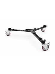 Tripod Dolly Slidekamera - Tripod  Dolly
Telescopic  aluminium construction
Design for a heavy weight tripod
Made in  EU by  Sli