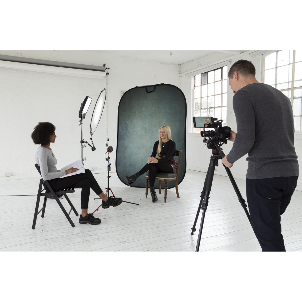 Screen Vintage 1.5x2.1m Ink/Sage Lastolite by Manfrotto -  9